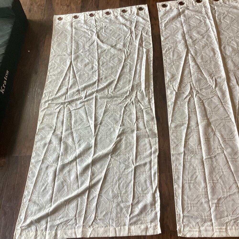Light Filtering Embroidered Curtains - Picture 3 of 8
